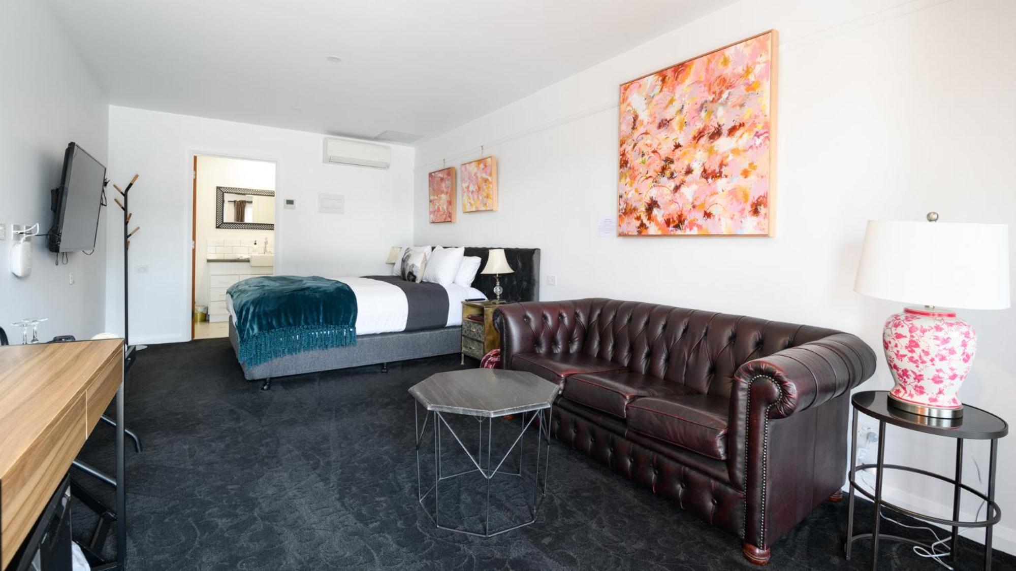 Daylesford Art Motel Buitenkant foto A room at the hotel